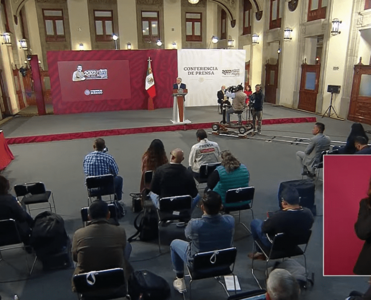 AMLO niega que su gobierno persiga a periodistas