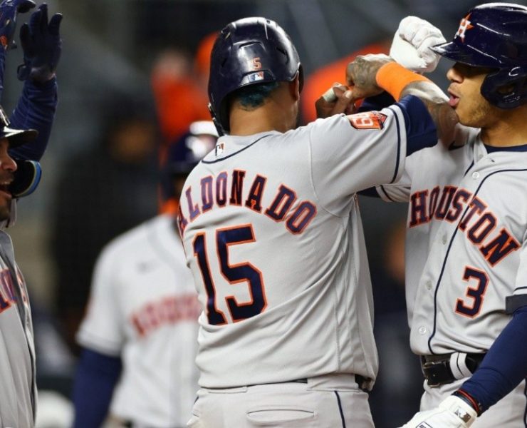 Astros ganan la Liga Americana tras barrer a Yankees