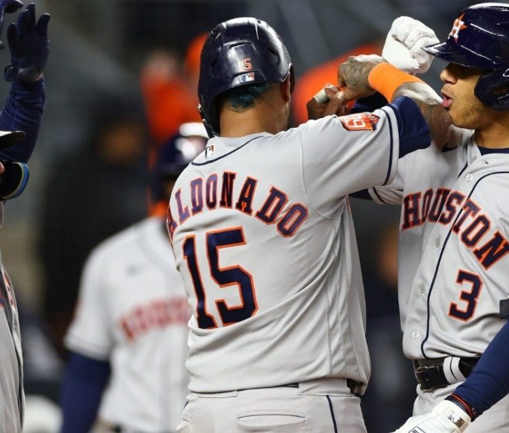 Astros ganan la Liga Americana tras barrer a Yankees