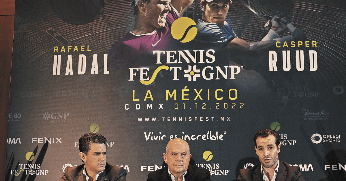 Aterriza Tennis Fest en CDMX con estelar Nadal vs. Casper El Diario