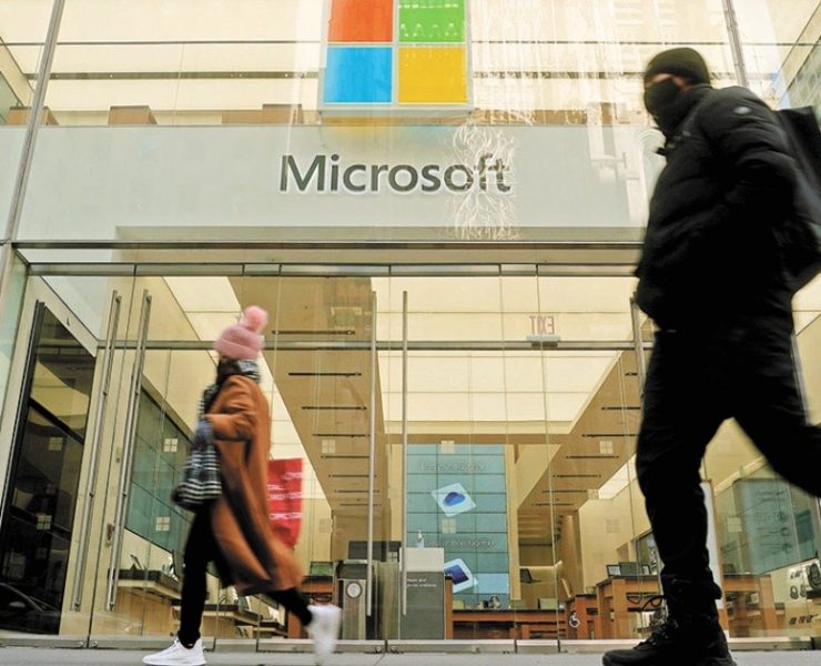 Servicios de la nube impulsan a los ingresos trimestrales de Microsoft