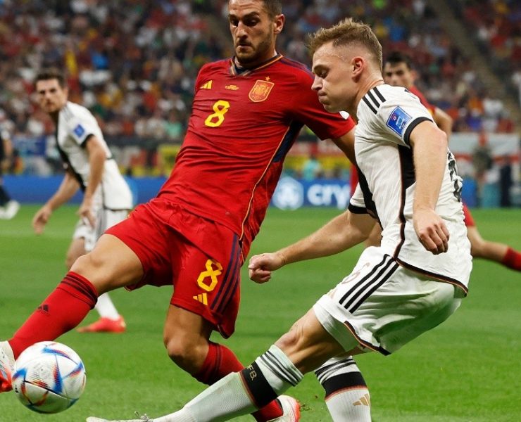 Alemania frena a España con un empate 1-1