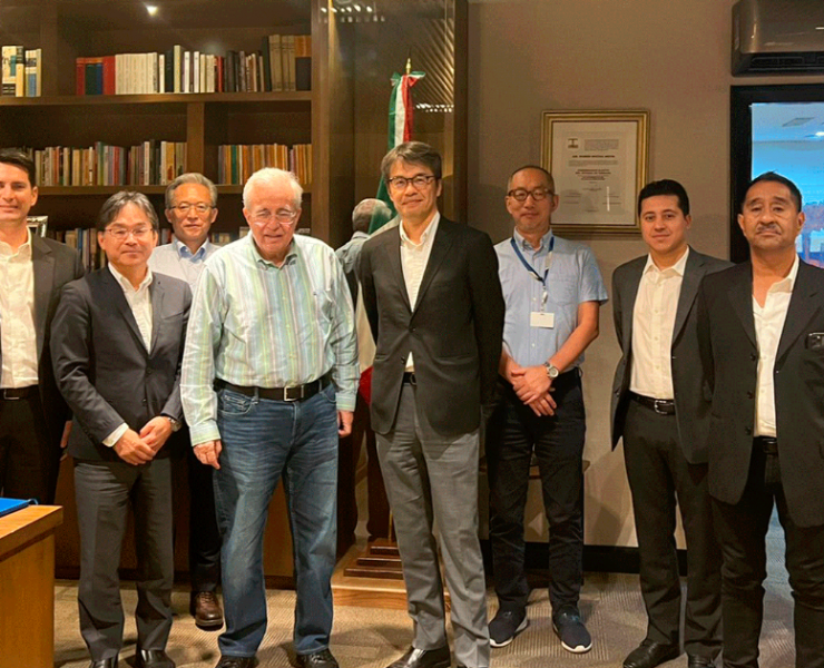 Gobernador de Sinaloa recibe a directivos de Sumitomo Electric Wiring Systems