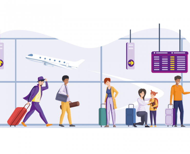 crecimiento acelerado de pasajeros internacionales