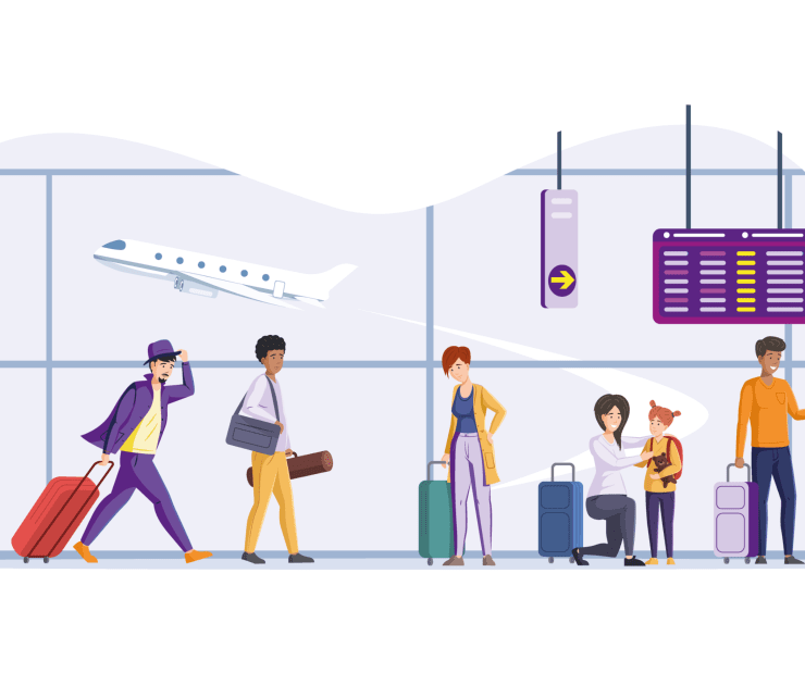 crecimiento acelerado de pasajeros internacionales