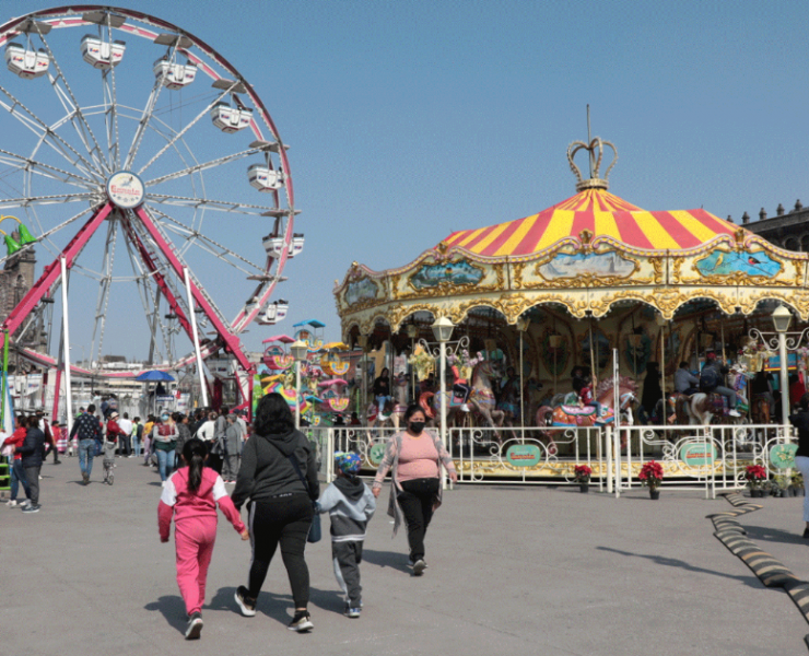 Gobierno de CDMX extiende al 6 de enero la verbena navideña en el Zócalo