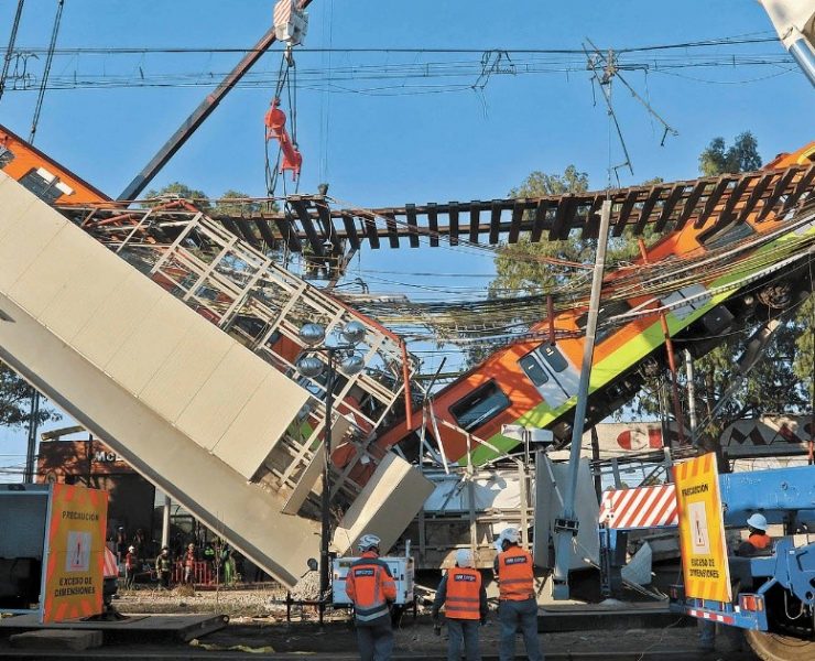 Accidentes recientes en el Metro de la Ciudad de México