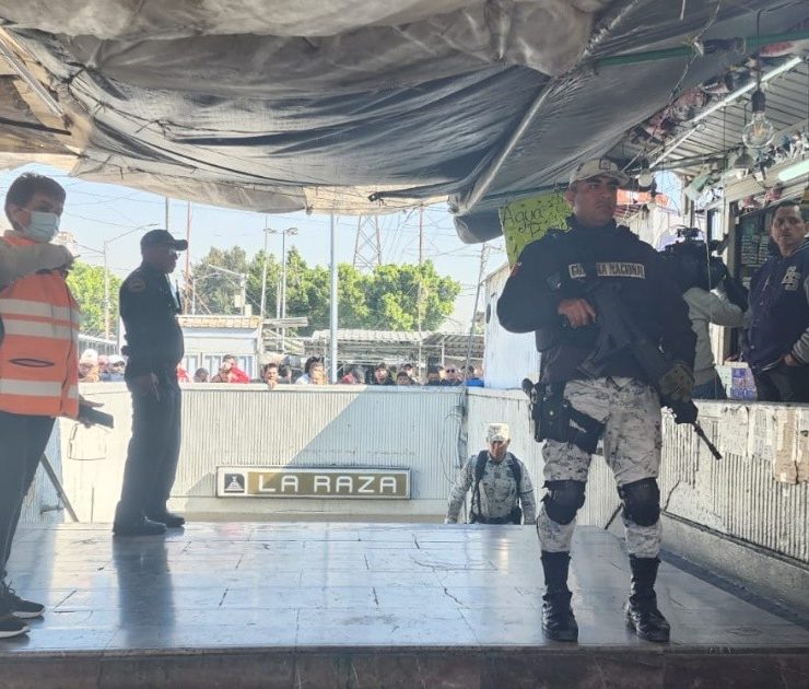 La Guardia Nacional activa Plan GN-A tras choque de dos trenes en la Línea 3 del Metro