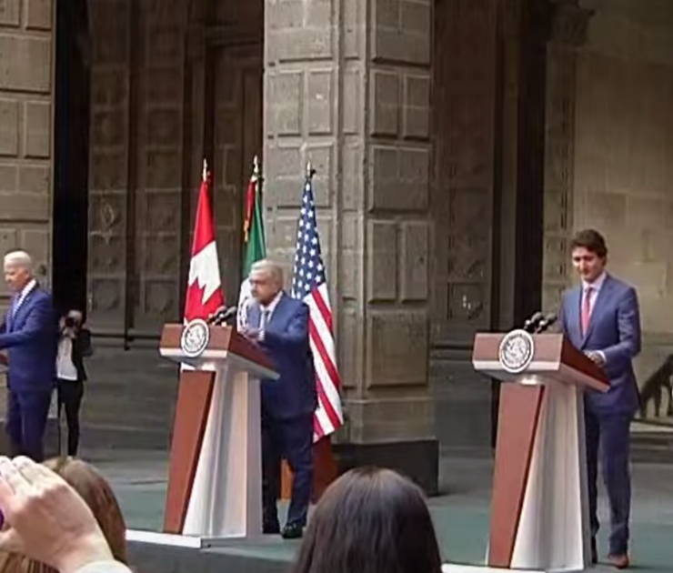 Migración y una fuerte relación trilateral son prioridad en encuentro entre Biden, AMLO y Trudeau