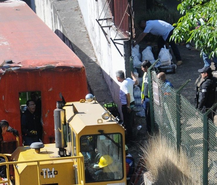 estaciones afectadas darán servicio este lunes