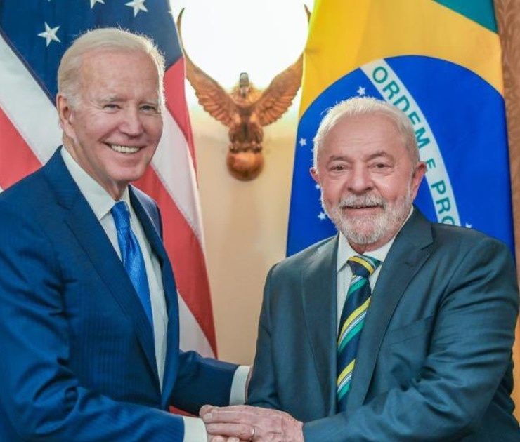 Biden y Lula se presentan como guardianes de la democracia y el medioambiente