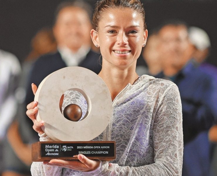 Camila Giorgi, la primera corona en Mérida Open