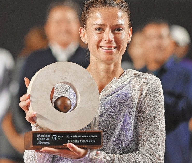 Camila Giorgi, la primera corona en Mérida Open