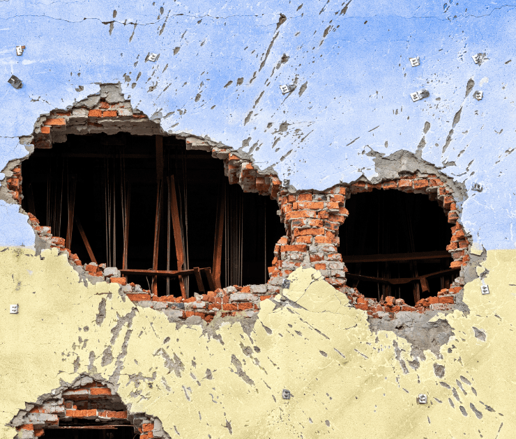 Cronología de la barbarie en Ucrania en cinco fases