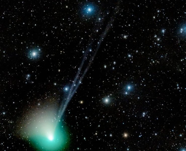 La molécula del cometa verde