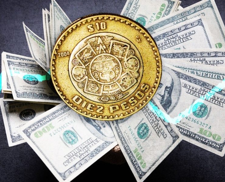 Peso mexicano inicia marzo con un nuevo mínimo de casi cinco años