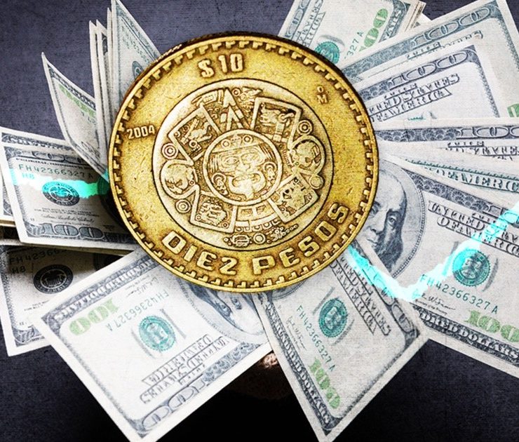 Peso mexicano inicia marzo con un nuevo mínimo de casi cinco años